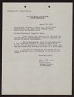 Letter to Lieutenant Commander Charles X. Eglee, Jr. from Captain Scott Umsted